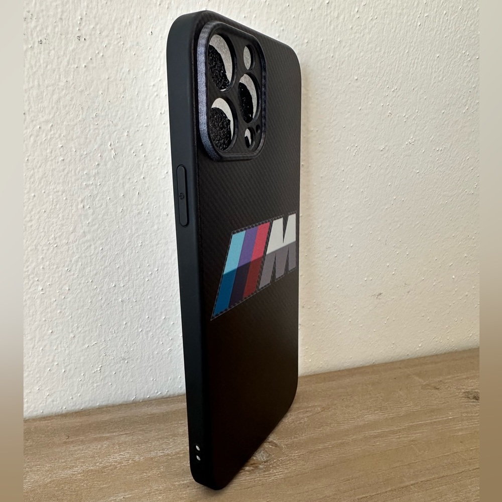 iPhone 13 Pro Max Rubber Phone Case BMW M sport - Picture 3 of 3